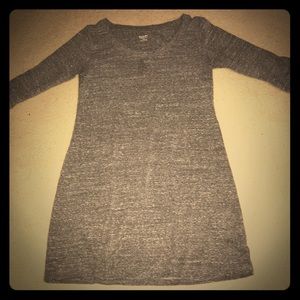 Cute gray year around dress!